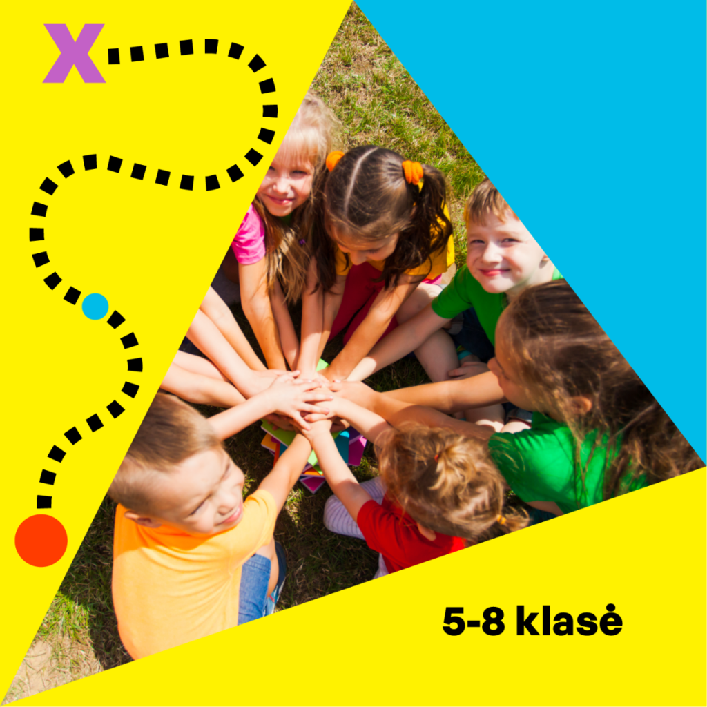 Komandos formavimo edukacija (orientacinis žygis) 5 - 8 kl.