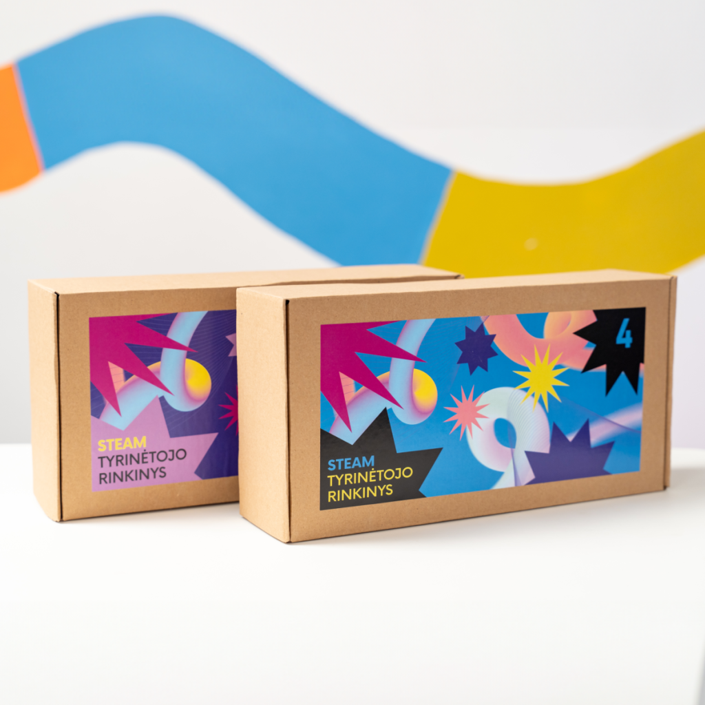 STEAM tyrinėtojo rinkinys - 4 klasė