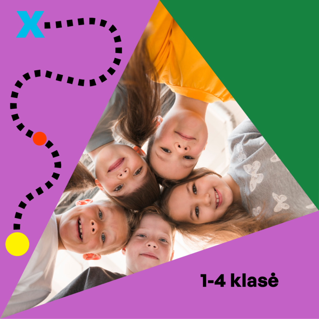 Komandos formavimo edukacija (orientacinis žygis) 1 - 4 kl.