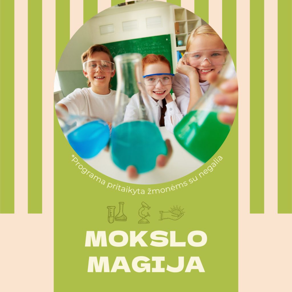 Edukacija ,,MOKSLO MAGIJA”
