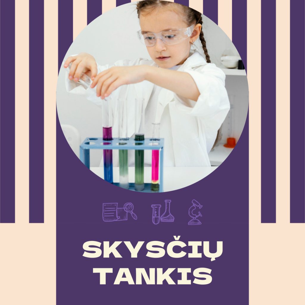 STEAM edukacinė programa „Skysčio tankio ekperimentas“