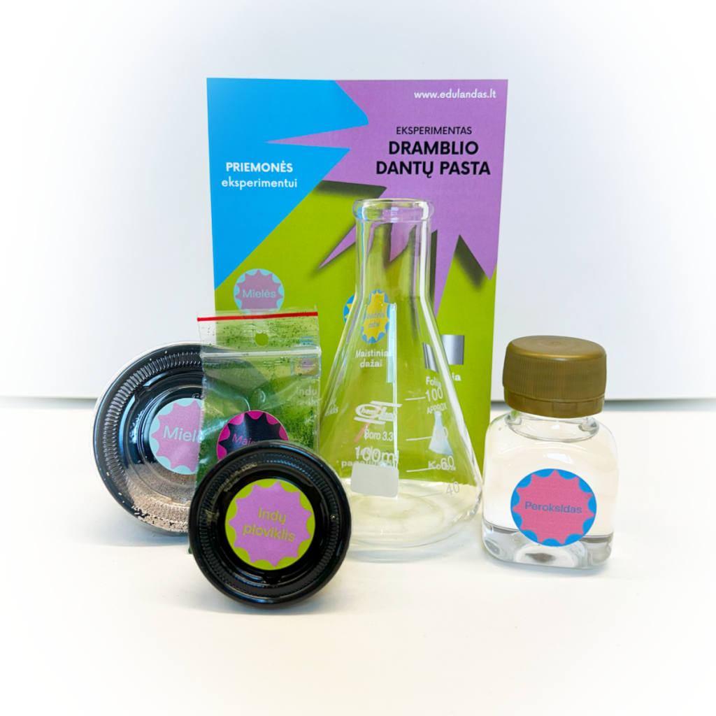 EKSPERIMENTAS „Dramblio dantų pasta“