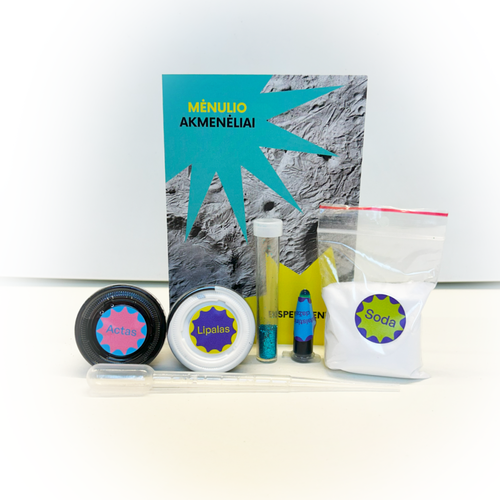 EKSPERIMENTAS „Mėnulio akmenėliai“