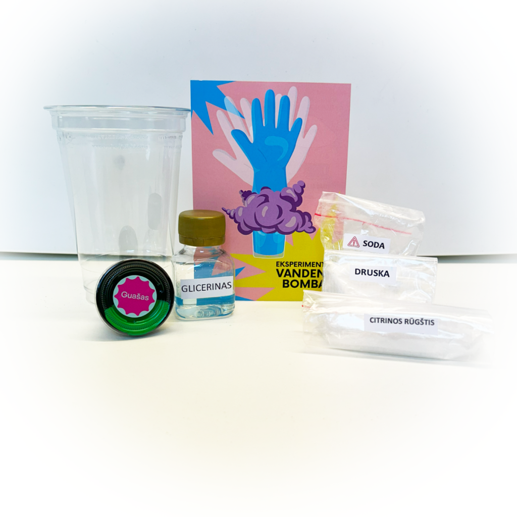 EKSPERIMENTAS „Vandens bomba“