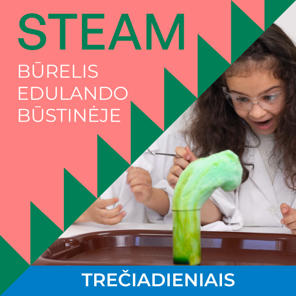 STEAM būrelis (Edulando būstinėje)