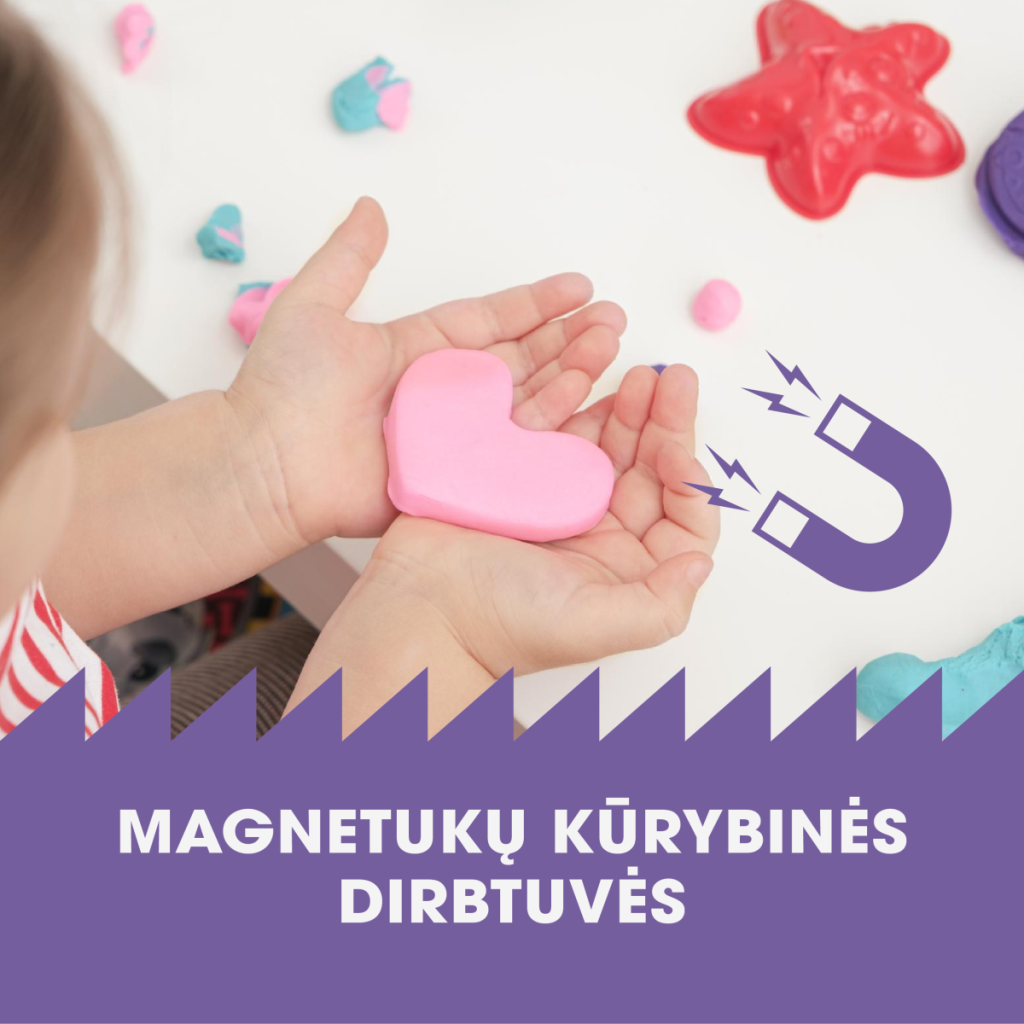 Edukacija „Magnetukų kūrybinės dirbtuvės“