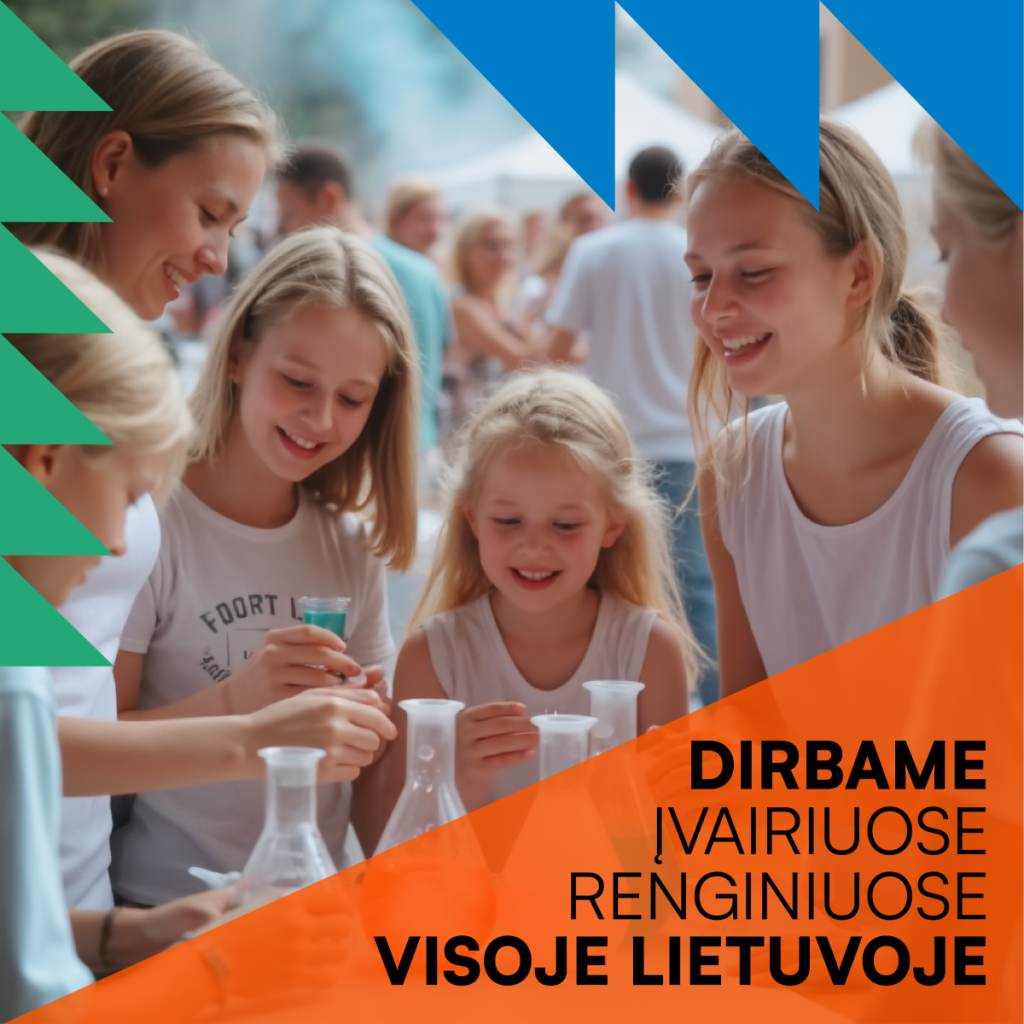 Dirbame renginiuose visoje Lietuvoje