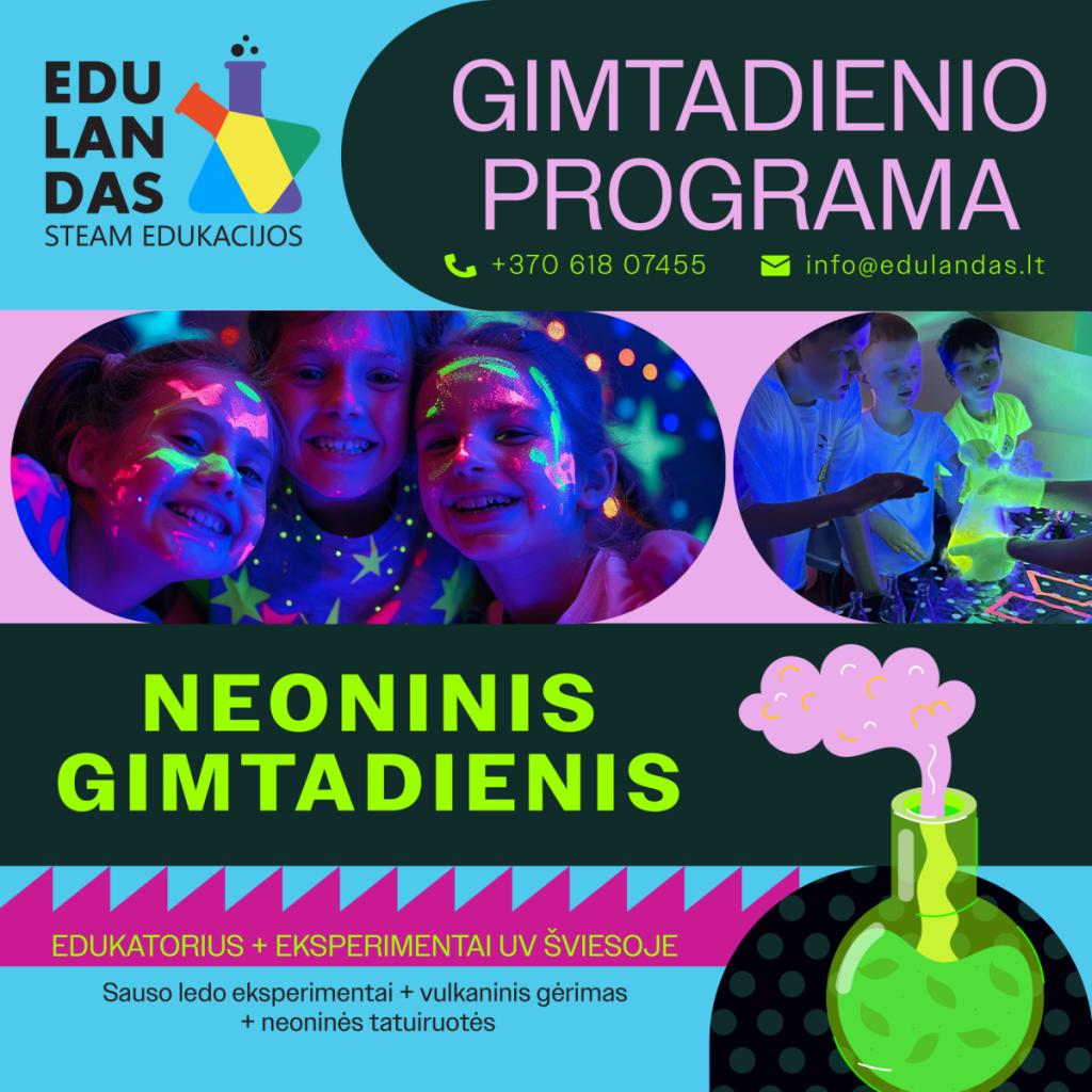 Gimtadienio programa "Neoninis gimtadienis"
