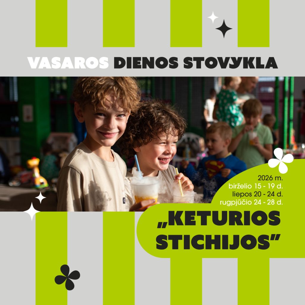 Vasaros dienos stovykla "KETURIOS STICHIJOS"