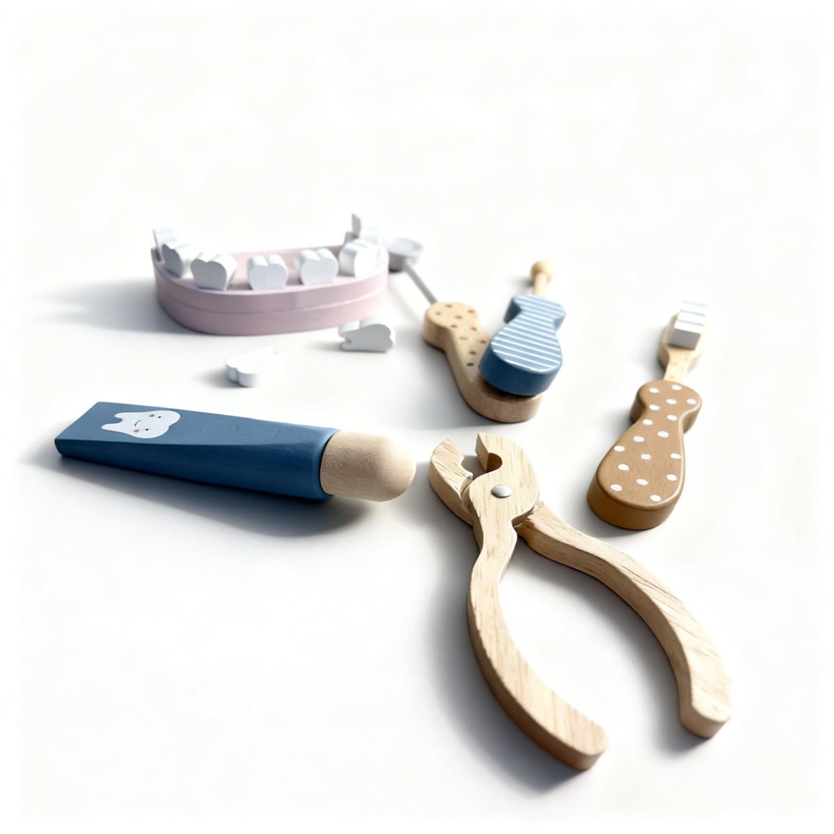 MAŽOJO ODONTOLOGO RINKINYS (medinis) - Image 2