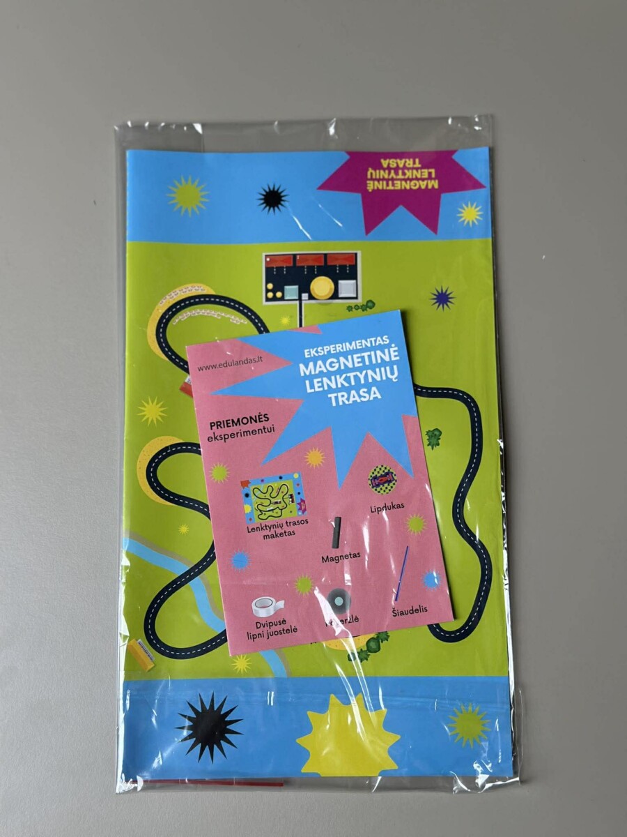 EKSPERIMENTAS „Magnetinė lenktynių trasa" - Image 2