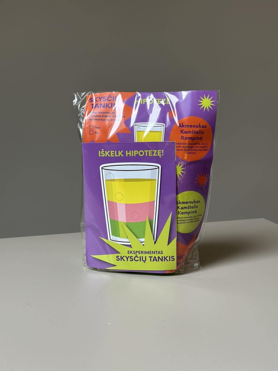 EKSPERIMENTAS „Skysčių tankis" - Image 2