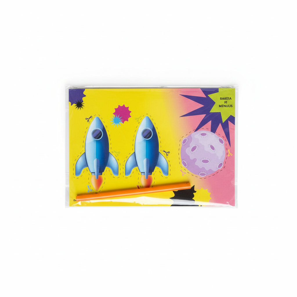 EKSPERIMENTAS „Raketa ir Mėnulis"