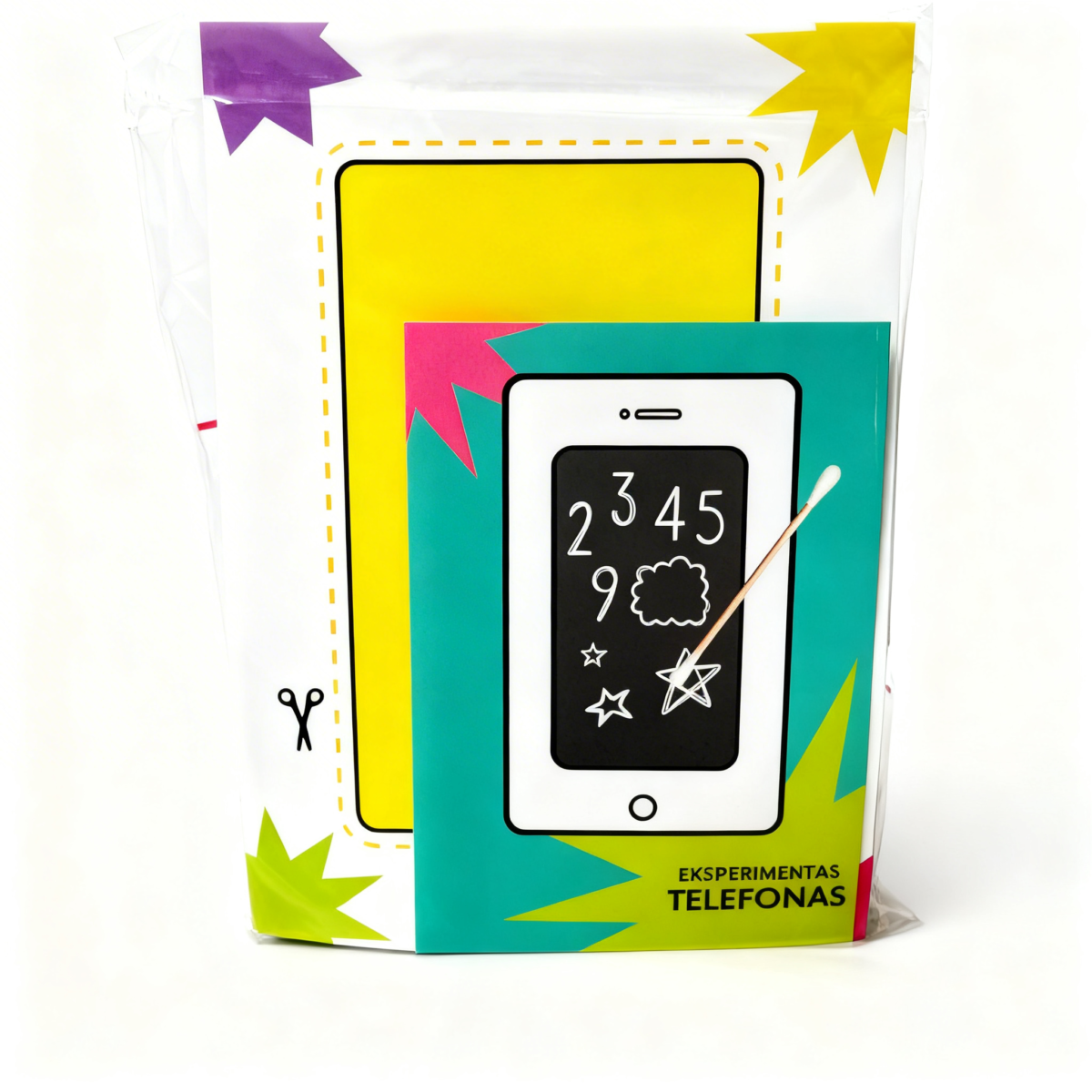 EKSPERIMENTAS „Telefonas"