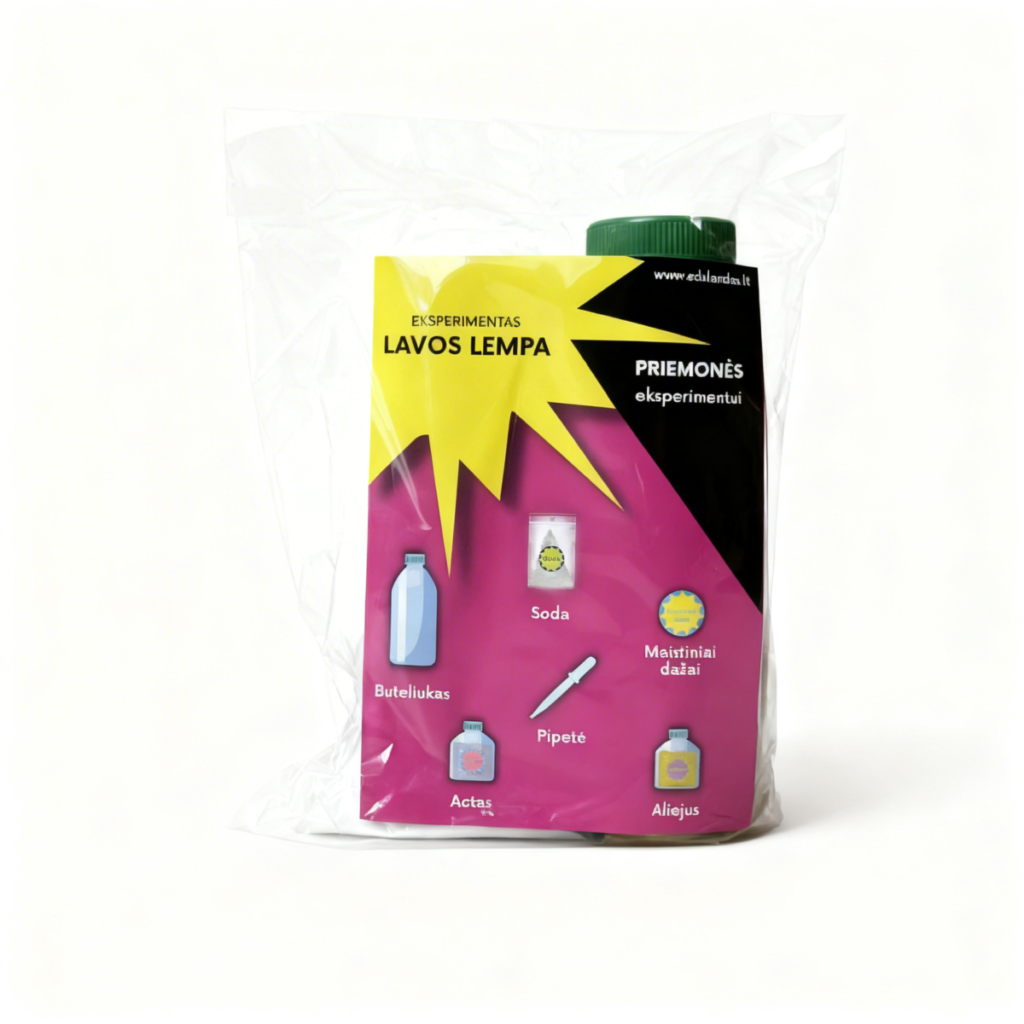 EKSPERIMENTAS „Lavos lempa"