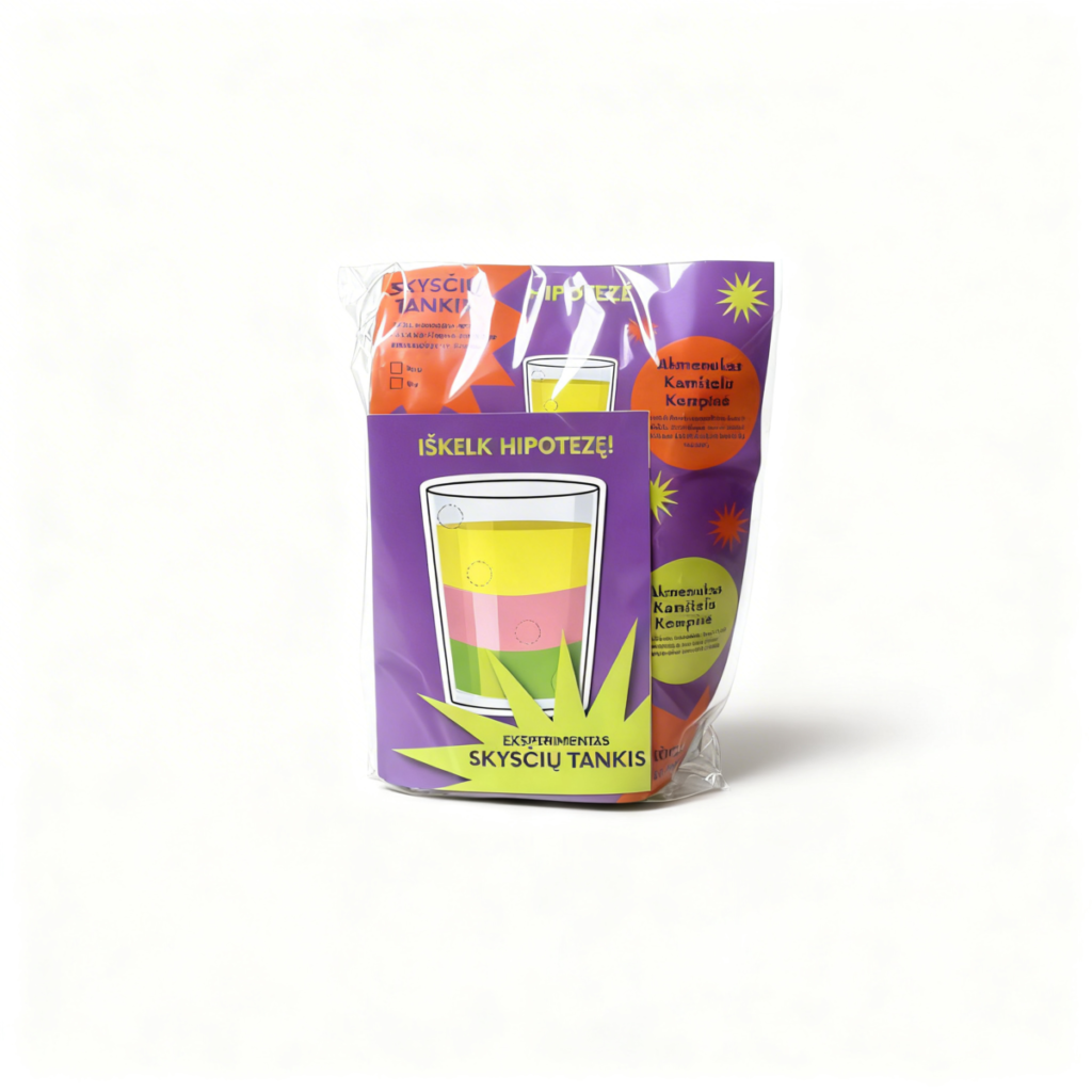 EKSPERIMENTAS „Skysčių tankis"