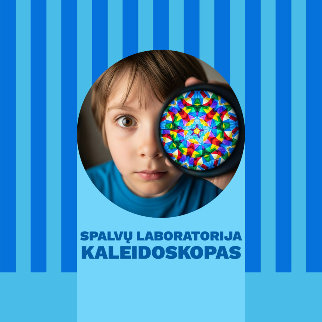 SPALVŲ LABORATORIJA: Kaleidoskopas